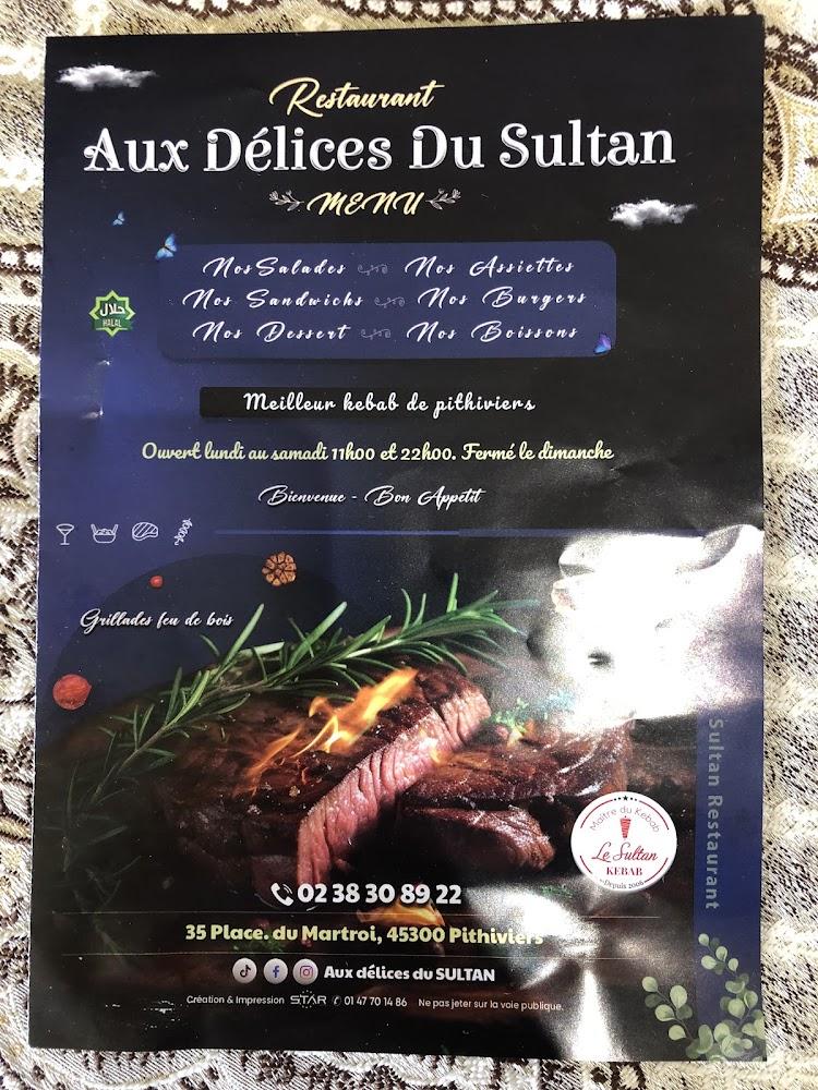 Aux délices du SULTAN - Menu Image 3